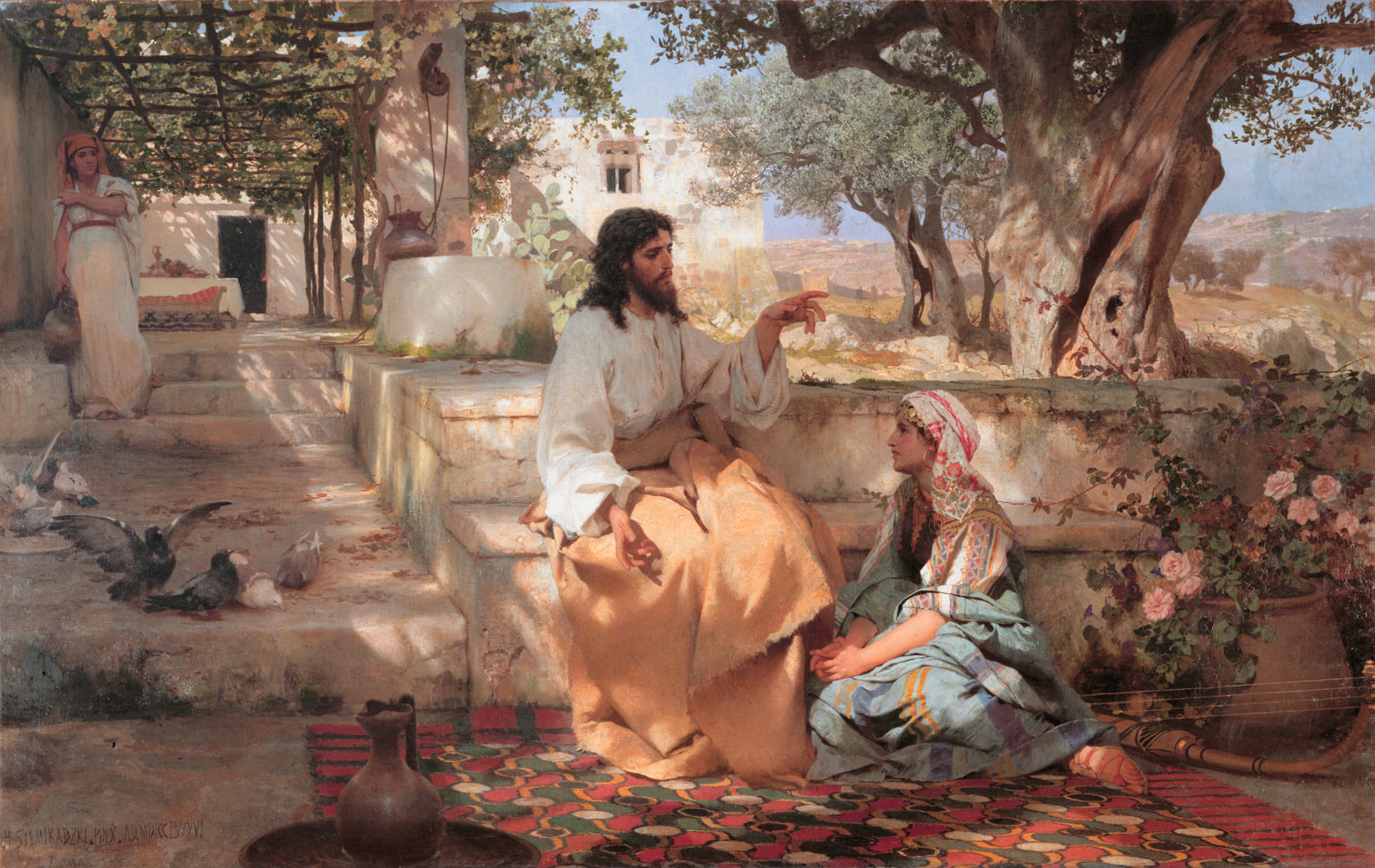 Иисус и Магдалина