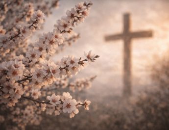 Ветка миндального дерева