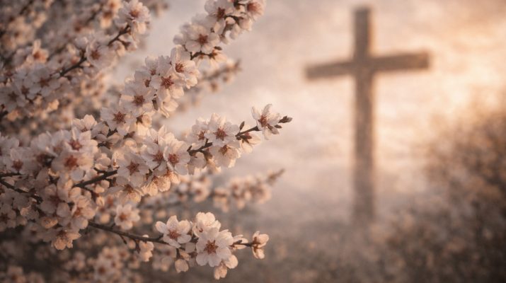 Ветка миндального дерева