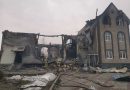 В Барнауле (Россия) из-за сильного урагана сгорела церковь ЕХБ