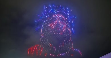 Техасская церковь использовала 1 000 дронов, чтобы рассказать историю о Рождестве